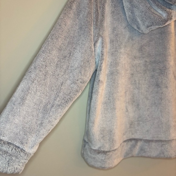Members Mark Grey Plush Pullover Hooded Sweatshirt Size XXL - Picture 7 of 7
